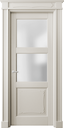 Дверь межкомнатная 6328 БОС САТ. Цвет Бук облачный серый. Материал Массив бука эмаль. Коллекция Toscana Elegante. Картинка.