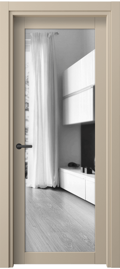 Дверь межкомнатная Neo 2102 ПЭТ светло-бежевый Двустороннее зеркало, триплекс, 6 мм Гладкий классический наличник ПЭСБ  Цена 31699 ₽ Наличники уже входят в базовый комплект. Фабрика дверей Волховец 8 (800) 551 43 19 Межкомнатная дверь Neo 2102 ПЭТ светло-бежевый Двустороннее зеркало, триплекс, 6 мм Цена 31699 ₽ | Volhovec