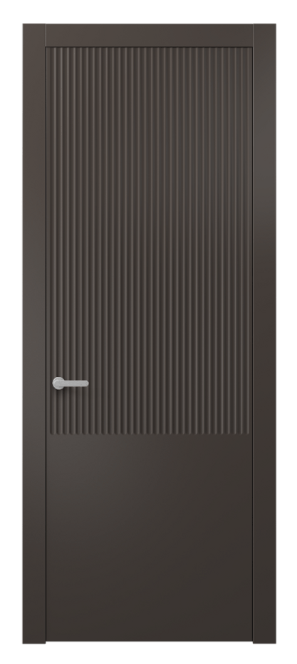 Межкомнатная дверь Альба АКП 8646 Матовый антрацит  Цена 53499 ₽ | Volhovec