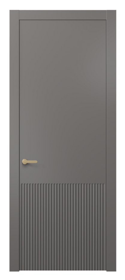 Межкомнатная дверь Альба 8645 Матовый классический серый  Цена 40199 ₽ | Volhovec