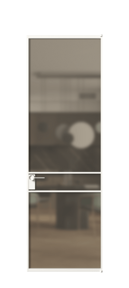 Алюминиевая дверь АЛПЛ040.02 Алюминий Белый Сатинированное бронзовое стекло, триплекс. Без короба бел Цена 138970 Стоимость комплекта двери включает:
1. Полотно (600/650/700/750/800/850/900/950*2000-2400 мм).
2. Короб
3. Комплект фурнитуры (2 торцевые петли и магнитный замок с ответной планкой). Фабрика дверей Волховец 8 (800) 551 43 19 Алюминиевая дверь АЛПЛ040.02 Алюминий Белый Сатинированное бронзовое стекло, триплекс Цена 138970 | Volhovec