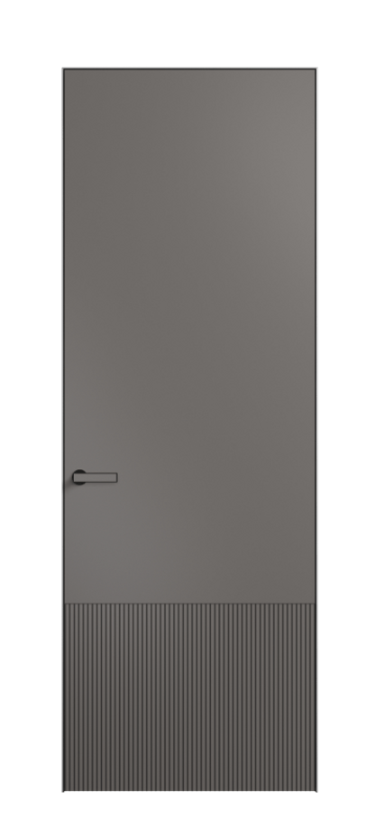 Межкомнатная дверь Velvet 8202 Матовый классический серый. Цена 64969  | Volhovec