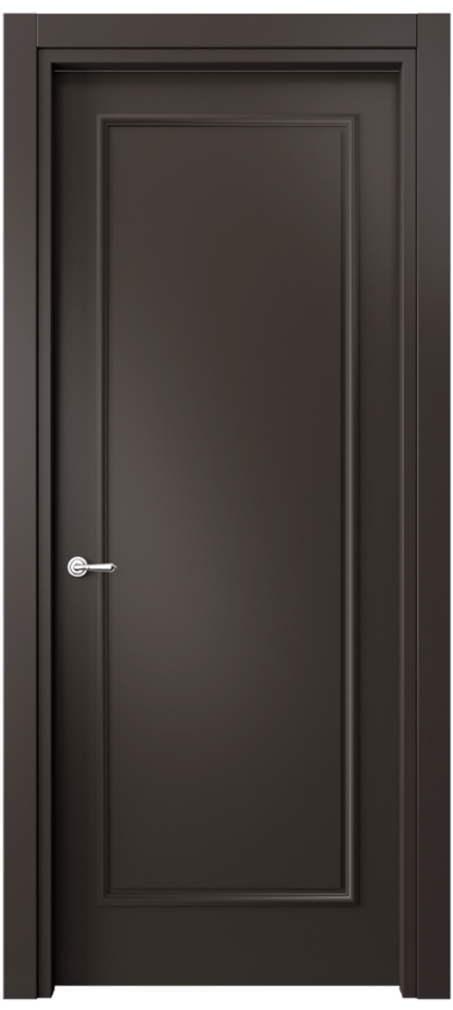 Межкомнатная дверь Париж 8101 Матовый антрацит  Цена 64599 ₽| Volhovec