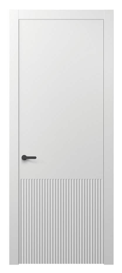 Дверь межкомнатная Alba 8645 Матовый белоснежный  Гладкий компланарный наличник МБЛ Цена 45099 ₽ Наличники уже входят в базовый комплект. Фабрика дверей Волховец 8 (800) 551 43 19 Межкомнатная дверь Alba 8645 Матовый белоснежный  Цена 45099 ₽ | Volhovec