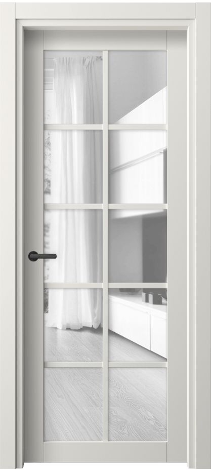 Дверь межкомнатная Neo 2106 ПЭТ белоснежный Прозрачное стекло, триплекс, 6 мм Гладкий классический наличник ПЭБЛ  Цена 33699 ₽ Наличники уже входят в базовый комплект. Фабрика дверей Волховец 8 (800) 551 43 19 Межкомнатная дверь Neo 2106 ПЭТ белоснежный Прозрачное стекло, триплекс, 6 мм Цена 33699 ₽ | Volhovec