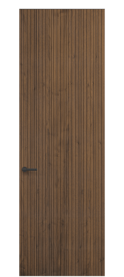 Дверь межкомнатная Select 0021 Орех умбра матовый  Скрытый короб Черный Цена 93489 ₽ Наличники уже входят в базовый комплект. Фабрика дверей Волховец 8 (800) 551 43 19 Межкомнатная дверь Select 0021 Орех умбра матовый  Цена 93489 ₽ | Volhovec