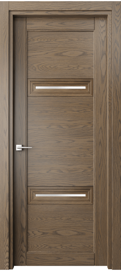 Межкомнатная дверь Ego 6113 Дуб мраморный Сатинированное стекло Цена 126499 ₽ | Volhovec