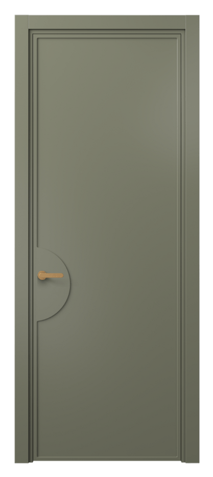 Межкомнатная дверь Фрэйм 8604 Матовый оливковый тёмный  Цена 9165250 so'm | Volhovec
