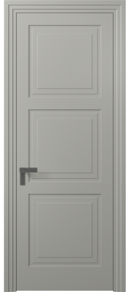 Межкомнатная дверь Rocca АКП 8331 Матовый нейтральный серый  Цена 85399 ₽ | Volhovec