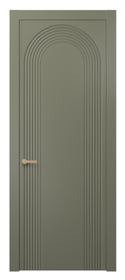 Межкомнатная дверь Alba АКП 8648 Матовый оливковый тёмный  Цена 10860360 so'm | Volhovec
