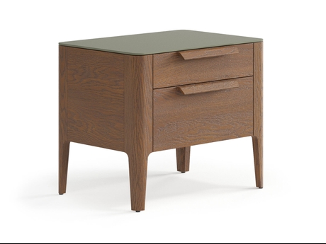 Мебель Тумба прикроватная Piega 2 ящика. Цвет Дуб каштановый матовый. Материал Массив дуба матовый. Коллекция Тумба прикроватная Piega 2 ящика. Фото. Мебель Тумба прикроватная Piega 2 ящика. Цвет Дуб каштановый матовый. Материал Массив дуба матовый. Коллекция Тумба прикроватная Piega 2 ящика. Картинка.
