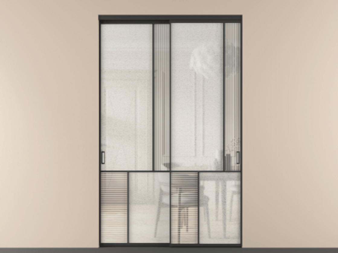 Перегородка Mosaic внутри проема двустворчатая #VENDORCODE# #FURNISH# #GLASS# Цена #PRICE# #CURRENCY# | Volhovec