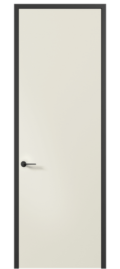 Дверь межкомнатная 0010 АКП ММБ. Цвет Матовый молочно-белый. Материал Гладкая эмаль. Коллекция Планум Про. Картинка.