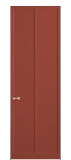 Дверь межкомнатная 7511 NCS S 3040-Y80R. Цвет NCS NCS S 3040-Y80R. Материал Гладкая эмаль. Коллекция Softform. Картинка.