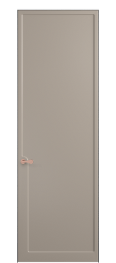 Дверь межкомнатная 7502 МБСК. Цвет Матовый бисквитный. Материал Гладкая эмаль. Коллекция Softform. Картинка.