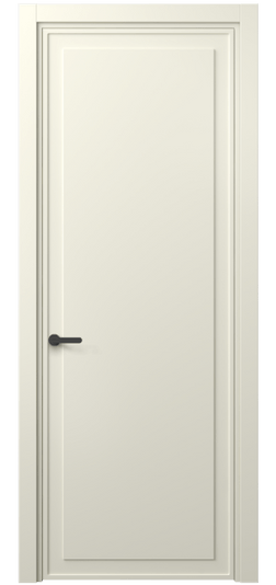 Дверь межкомнатная 8602 ММБ . Цвет Матовый молочно-белый. Материал Гладкая эмаль. Коллекция Frame. Картинка.