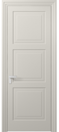 Дверь межкомнатная 8331 МОС. Цвет Матовый облачно-серый. Материал Гладкая эмаль. Коллекция Rocca. Картинка.
