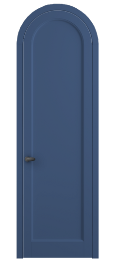 Дверь межкомнатная 6813  Отдалённо-синий RAL 5023. Цвет RAL Отдалённо-синий RAL 5023. Материал Гладкая эмаль. Коллекция Palazzo. Картинка.