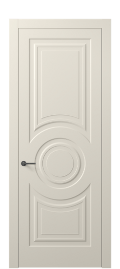 Дверь межкомнатная АКП 8461 МБСР. Цвет Матовый бежево-серый. Материал Гладкая эмаль. Коллекция Маскот. Картинка.