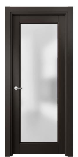 Дверь межкомнатная 6300 БАН САТ. Цвет Бук антрацит. Материал Массив бука эмаль. Коллекция Toscana Rombo. Картинка.