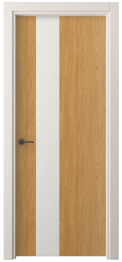 Дверь межкомнатная 4223 ВНД. Цвет Ванильный дуб. Материал Ламинатин. Коллекция Freedom. Картинка.