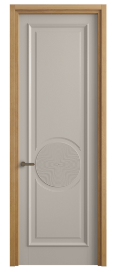 Дверь межкомнатная 6719 БСБЖ. Цвет Бук светло-бежевый. Материал Массив бука эмаль. Коллекция Charm. Картинка.