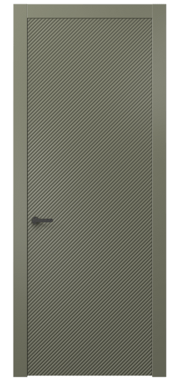 Дверь межкомнатная 8628 МОТ . Цвет Матовый оливковый тёмный. Материал Гладкая эмаль. Коллекция Dune. Картинка.