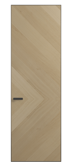 Дверь межкомнатная АКП 0202 ЭВБМ Эвкалипт бежевый матовый. Цвет Эвкалипт бежевый матовый. Материал Шпон эвкалипта Naturwood. Коллекция Rift. Картинка.