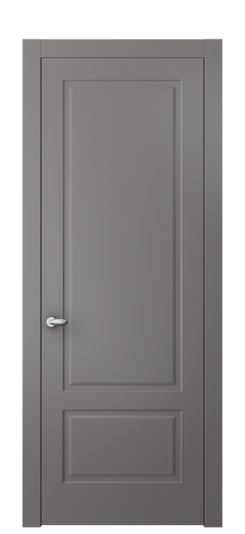 Дверь межкомнатная АКП 8541 МКЛС Матовый классический серый. Цвет Матовый классический серый. Материал Гладкая эмаль. Коллекция Esse. Картинка.