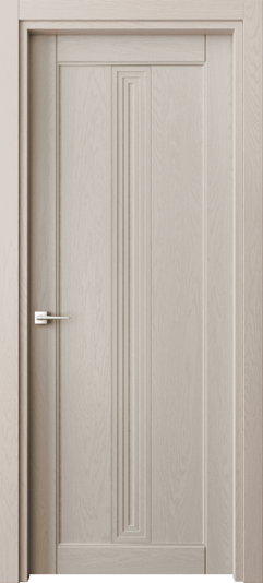 Дверь межкомнатная 6121 ДСБЖ. Цвет Дуб светло-бежевый. Материал Массив дуба эмаль. Коллекция Ego. Картинка.