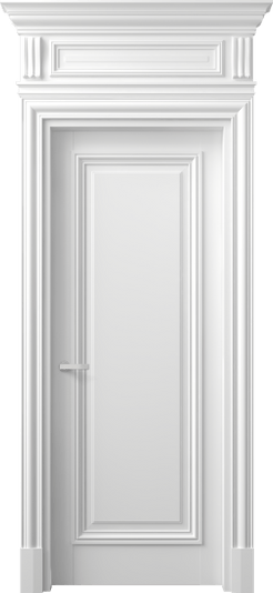 Дверь межкомнатная 7301 ББЛ. Цвет Бук белоснежный. Материал Массив бука эмаль. Коллекция Antique. Картинка.