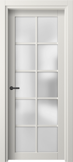 Дверь межкомнатная 2106 ПЭБЛ САТ. Цвет ПЭТ белоснежный. Материал ПЭТ. Коллекция Neo. Картинка.