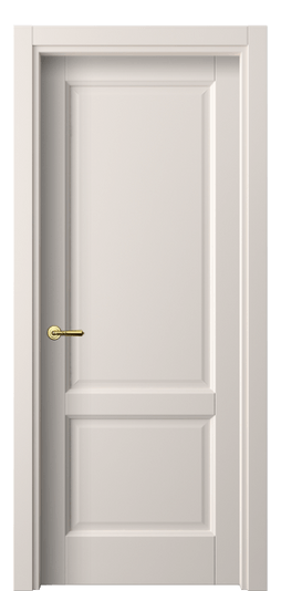 Дверь межкомнатная 1421 ПЭТБ. Цвет ПЭТ тёплый-белый. Материал ПЭТ. Коллекция Galant. Картинка.
