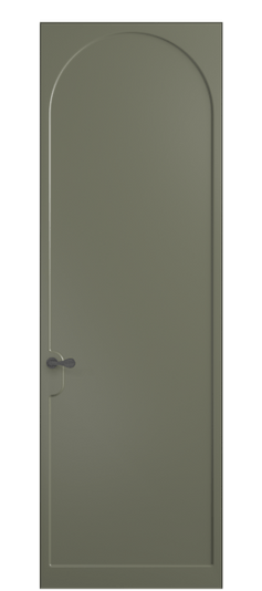 Межкомнатная дверь 7503 МОТ. Цвет Матовый оливковый тёмный. Материал Гладкая эмаль. Коллекция Softform. Фото. Дверь межкомнатная 7503 МОТ. Цвет Матовый оливковый тёмный. Материал Гладкая эмаль. Коллекция Softform. Картинка.
