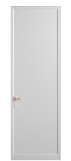 Дверь межкомнатная 7501 МБЛ. Цвет Матовый белоснежный. Материал Гладкая эмаль. Коллекция Софтформ. Картинка.