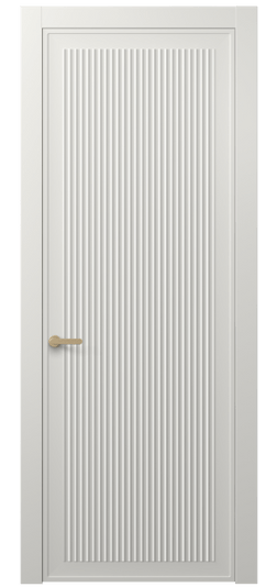 Дверь межкомнатная 8642 МСР . Цвет Матовый серый. Материал Гладкая эмаль. Коллекция Alba. Картинка.