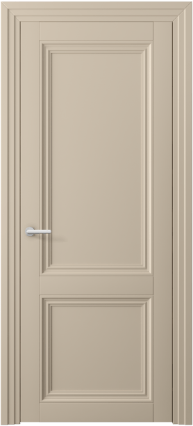 Дверь межкомнатная 2523 ПЭСБ. Цвет ПЭТ светло-бежевый. Материал ПЭТ. Коллекция Centro. Картинка.