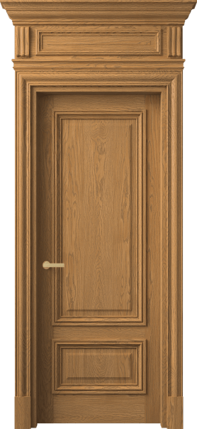 Дверь межкомнатная 7307 ДСЛ.М. Цвет Дуб солнечный матовый. Материал Массив дуба матовый. Коллекция Antique. Картинка.